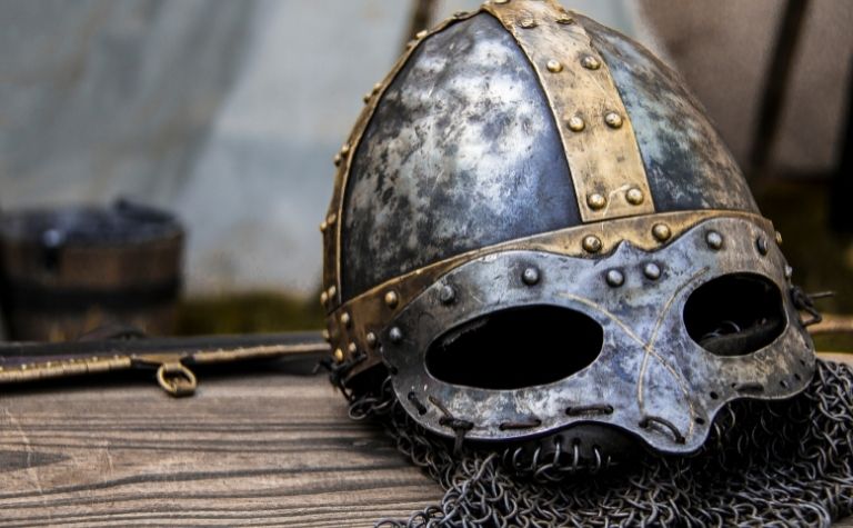 Viking helmet