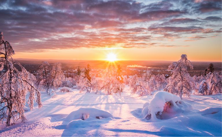 Scandinavian sunrise